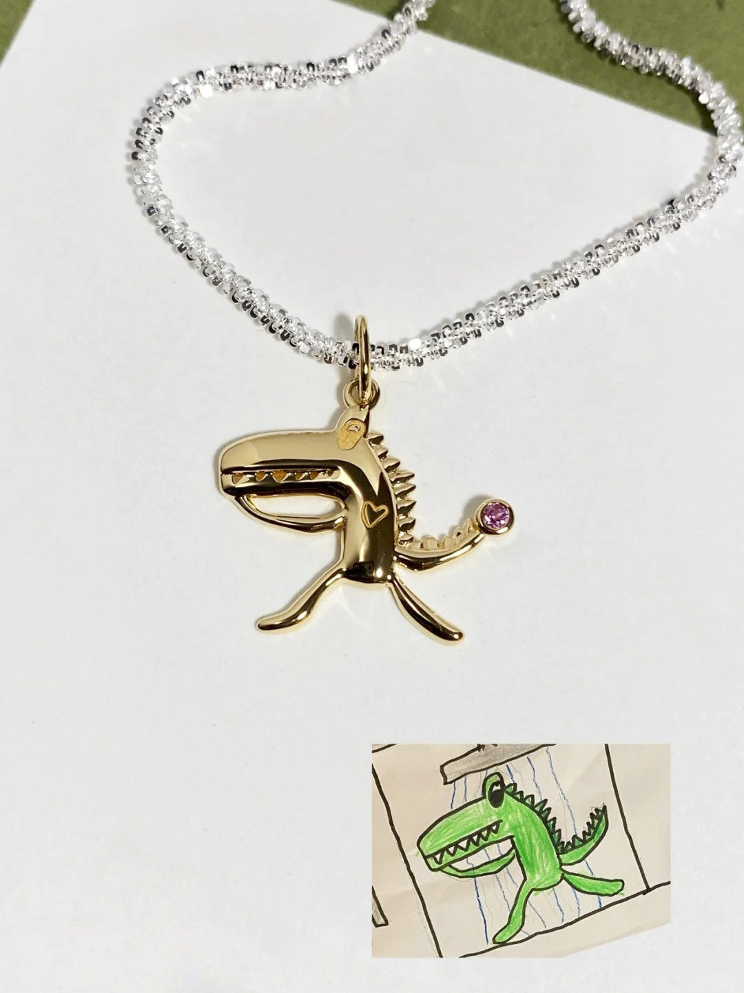 LUXURY Custom Kids' Doodle Pendants