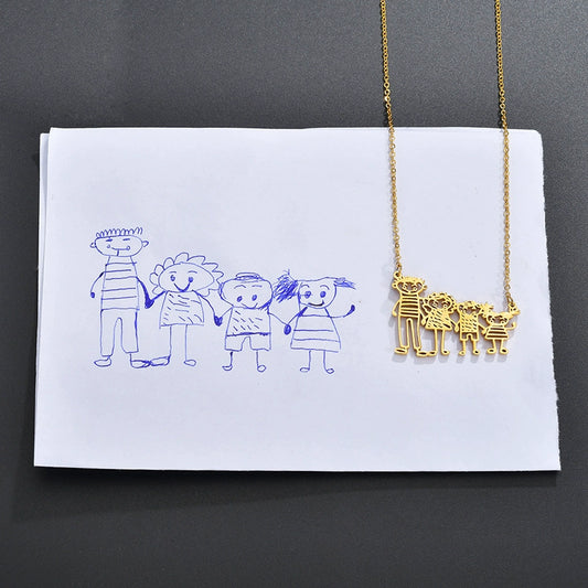 PREMIUM Custom Kids' Doodle Pendants