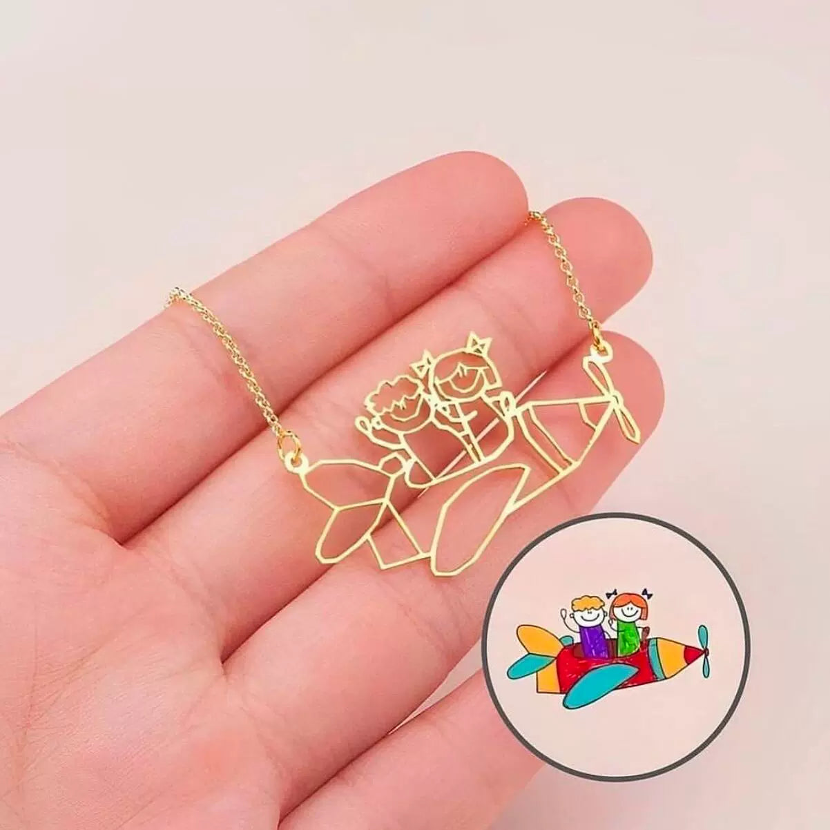 PREMIUM Custom Kids' Doodle Pendants