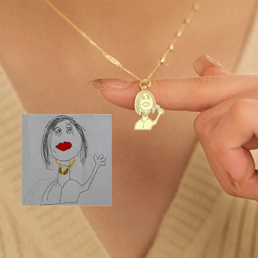 LUXURY Custom Kids' Doodle Pendants
