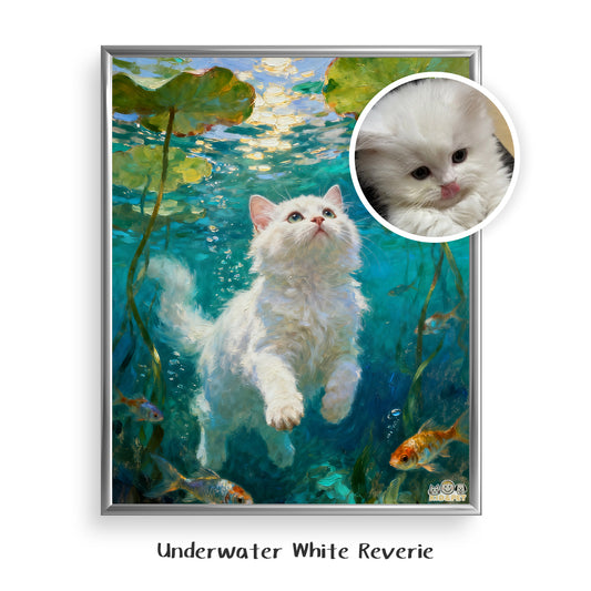 Underwater White Reverie