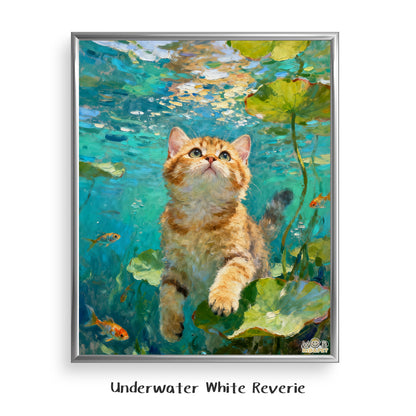 Underwater White Reverie