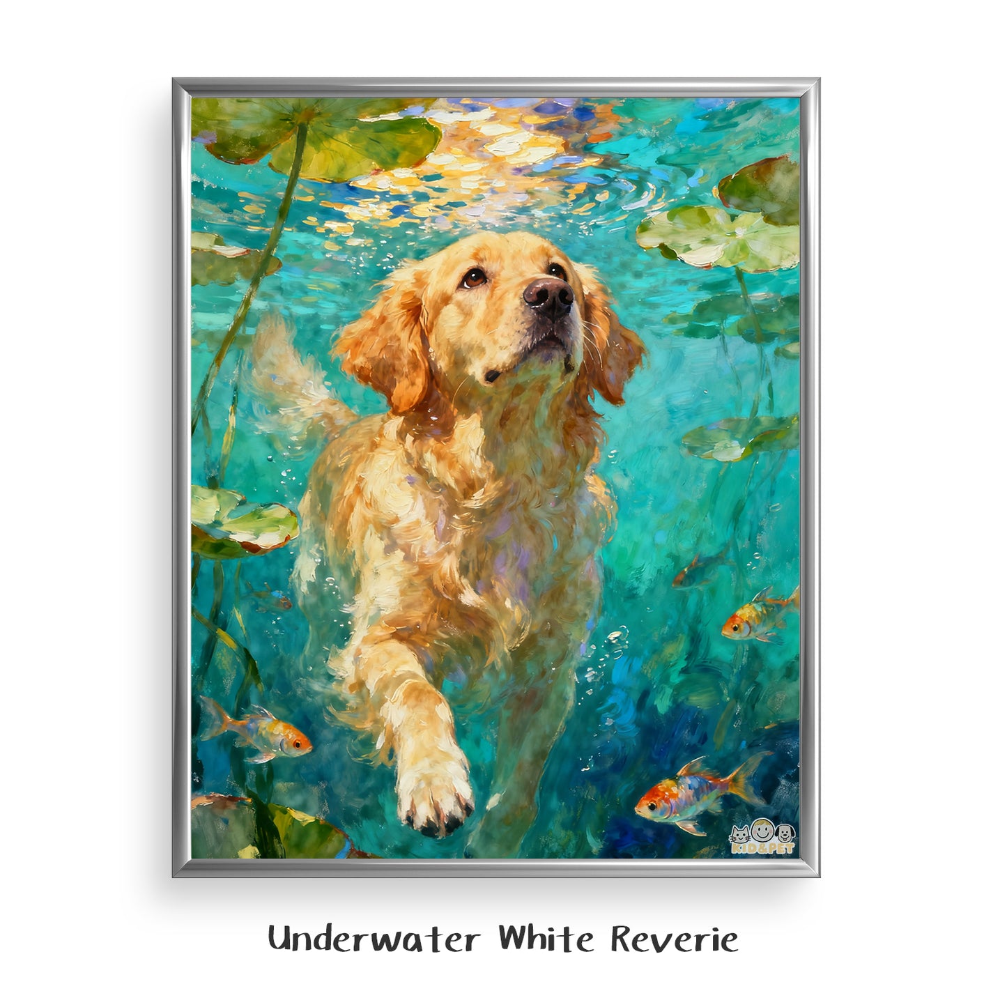Underwater White Reverie