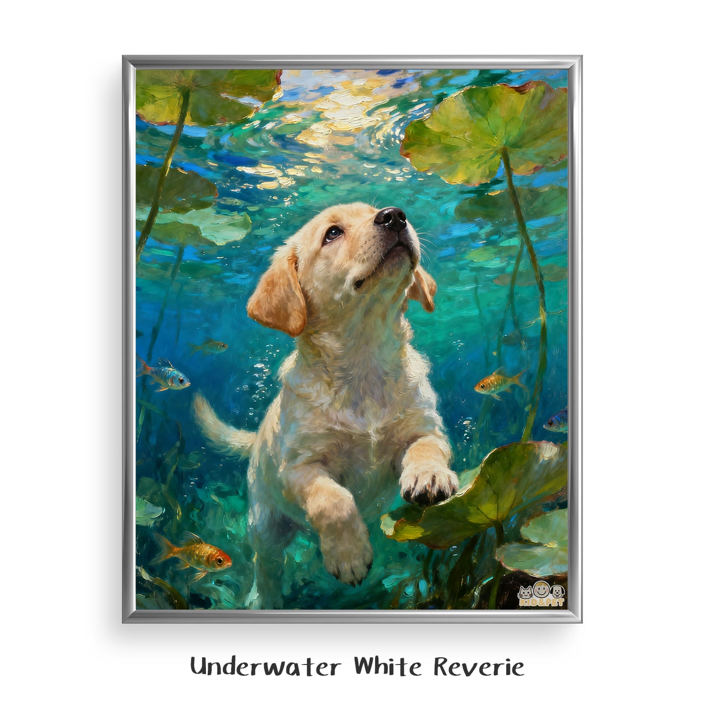 Underwater White Reverie