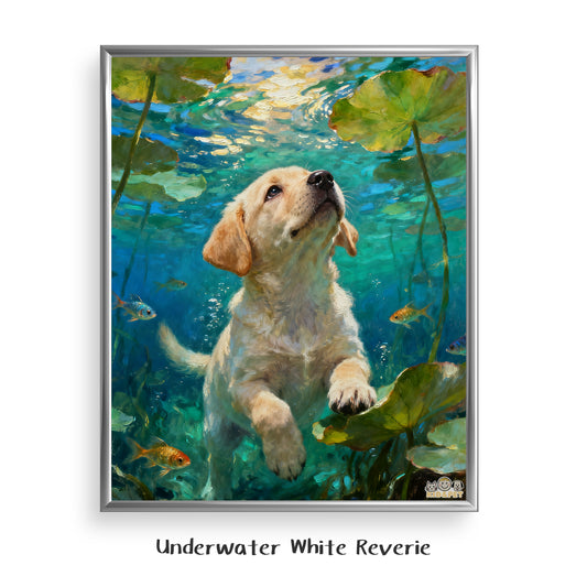 Underwater White Reverie