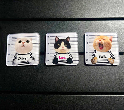 Prisoner Custom Pet Fridge Magnet