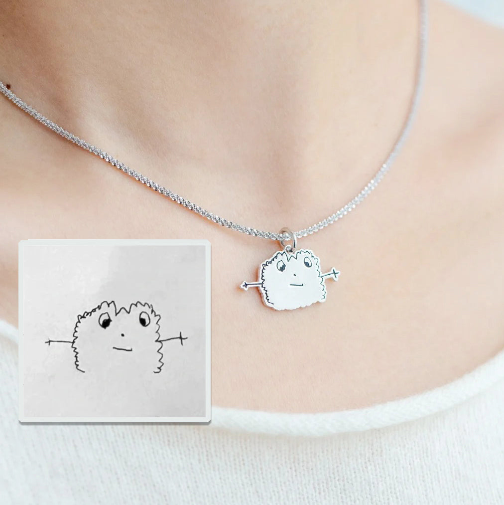 PREMIUM Custom Kids' Doodle Pendants