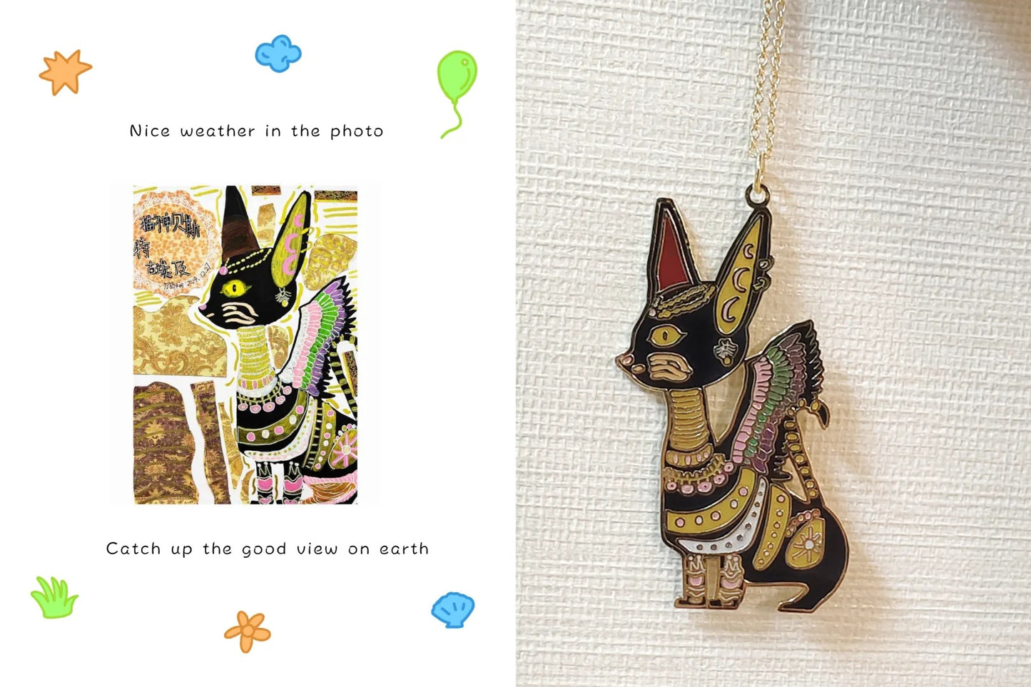 LUXURY  Custom Kids' Doodle Pendants