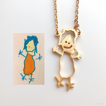 PREMIUM Custom Kids' Doodle Pendants