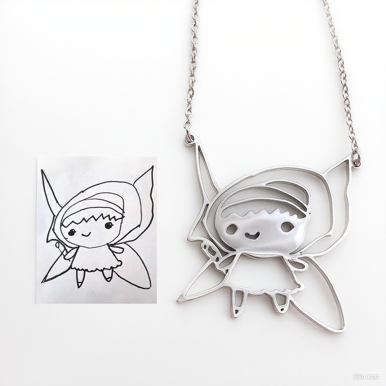 PREMIUM Custom Kids' Doodle Pendants