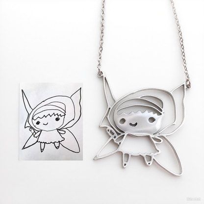 PREMIUM Custom Kids' Doodle Pendants