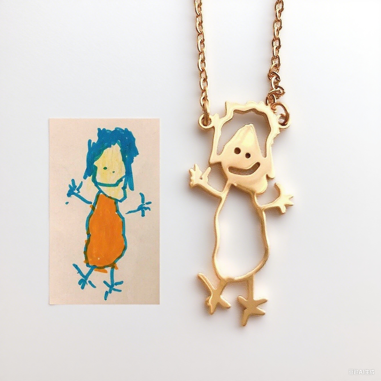 PREMIUM Custom Kids' Doodle Pendants