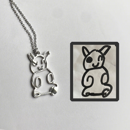 PREMIUM Custom Kids' Doodle Pendants