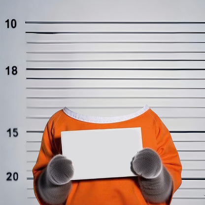Prisoner Custom Pet Fridge Magnet